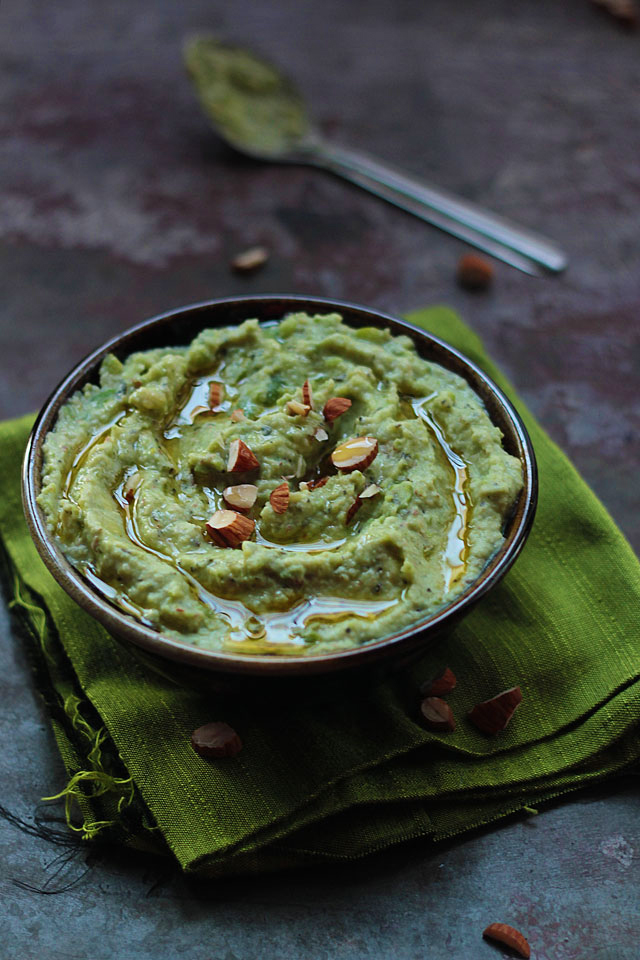 [Indian Recipes] Fresh Fava Bean & Almond Spread All Asian Recipes