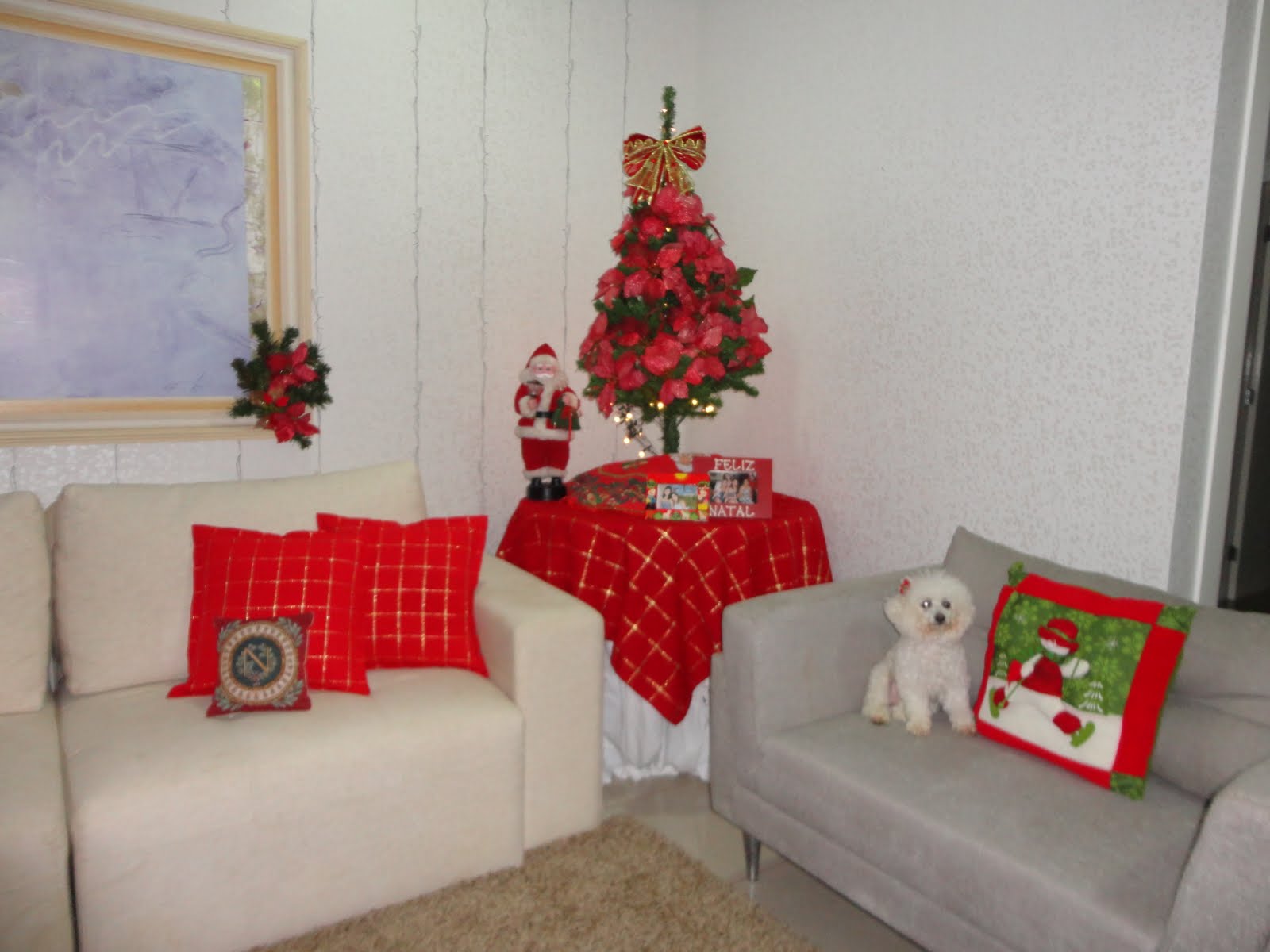 Sala Pequena Decorada Para O Natal ~ quem não gosta de ter seu cantinho arrumado para o natal? Sala Pequena Decorada Para O Natal ~ quem não gosta de ter seu cantinho arrumado para o natal?