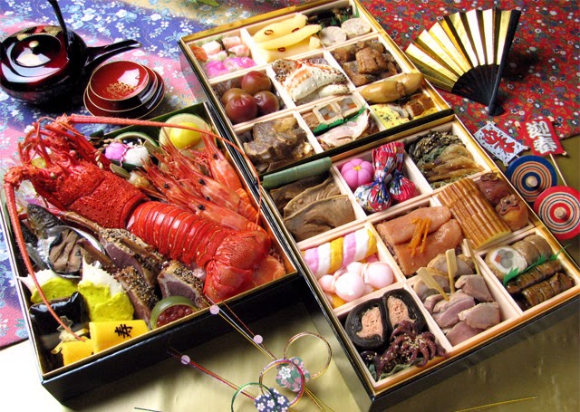 Japanese traditional New Year food Osechi Unique Japan Tours