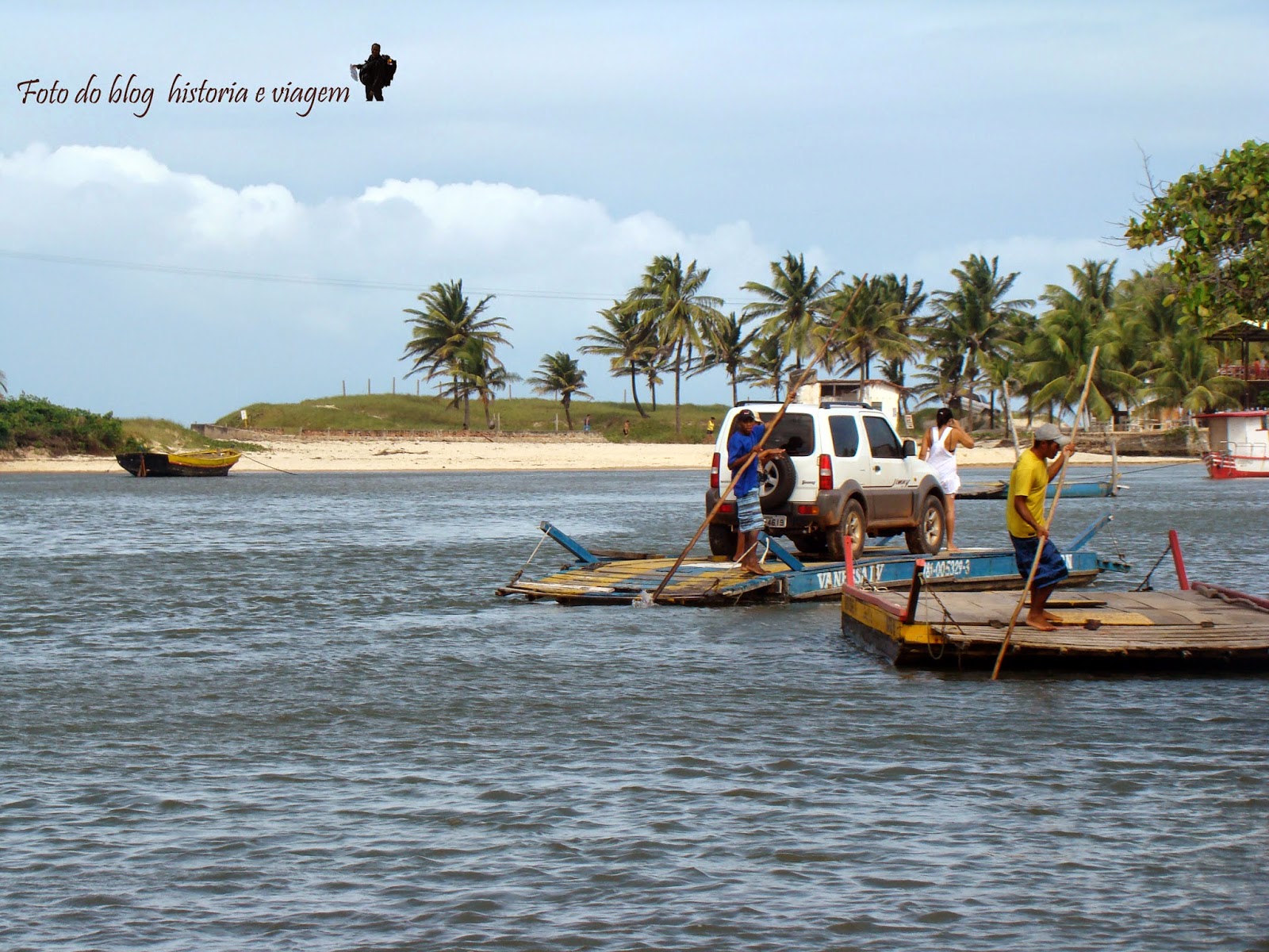 Travessia do rio Catu Praia da Pipa - Rio Grande do Norte