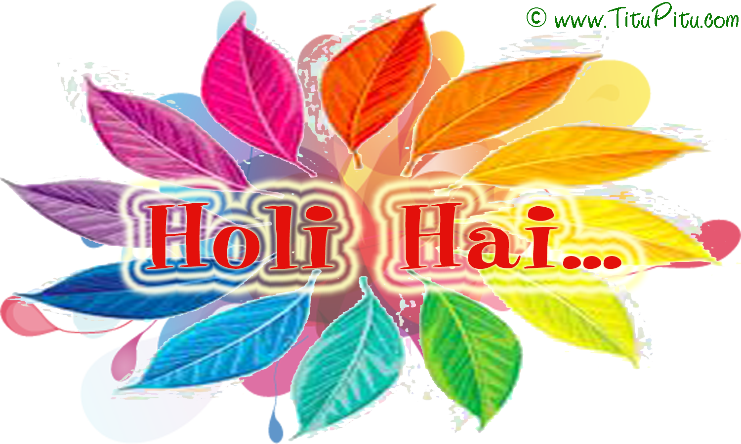 hindi holi sms wallpaper