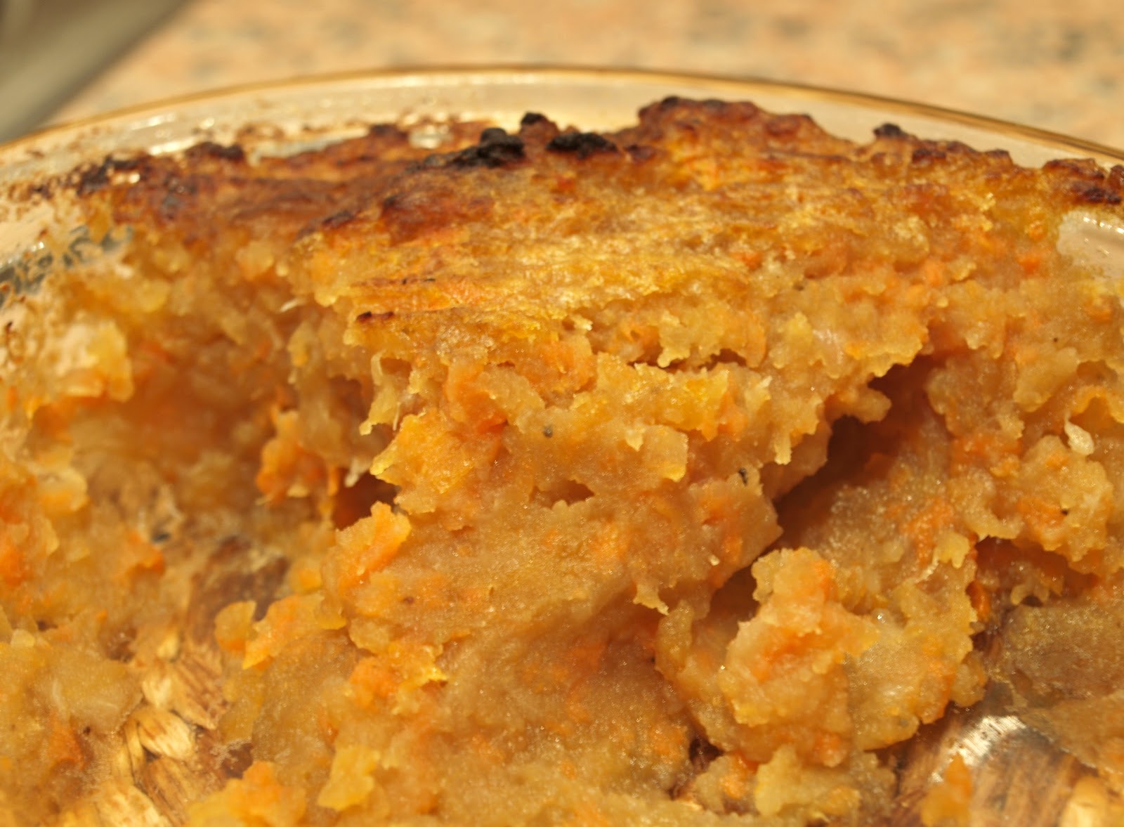 Onions and Paper Turnip, Potato and Carrot Hash a Random Recipe