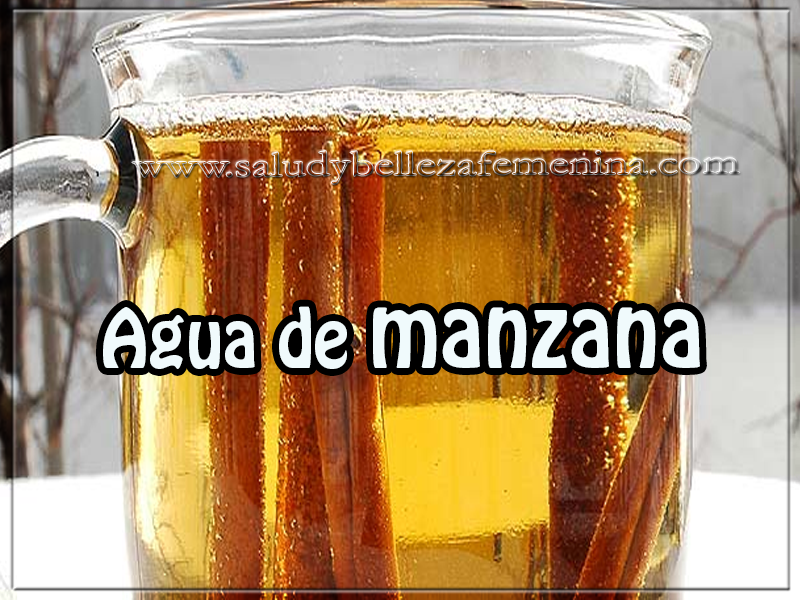 Agua de manzana Bebidas saludables , agua de manzana