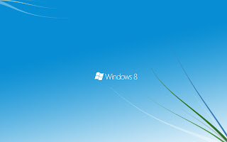 Windows 8: the default wallpaper