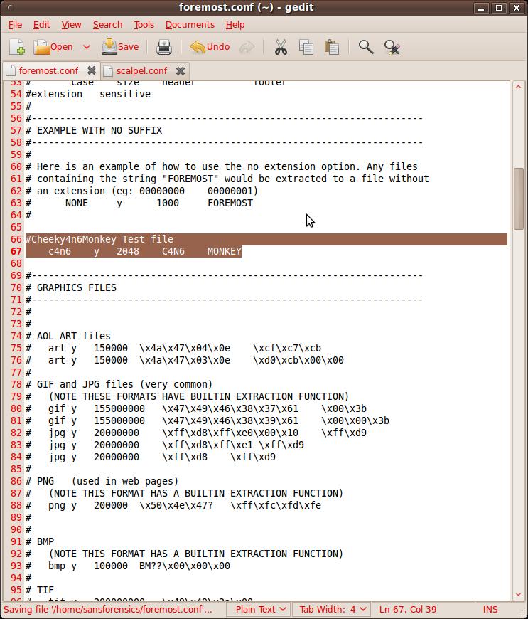 Cheeky4n6Monkey Learning About Digital Forensics (Monkey) Carvings