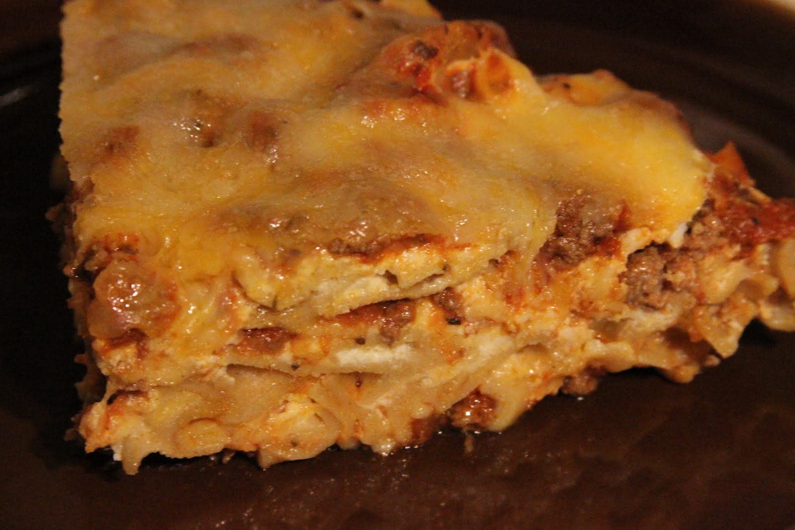 Home Kine Grindz Baked Lasagna Pie