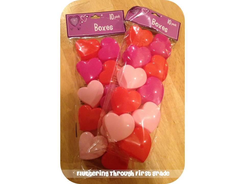 Heart Boxes and I Love Learning Freebie! Fluttering Through First Grade