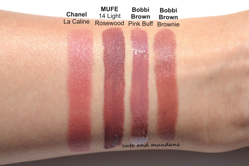 Cute and Mundane: MAKE UP FOR EVER Aqua Rouge in Light Rosewood (14) review  + swatches