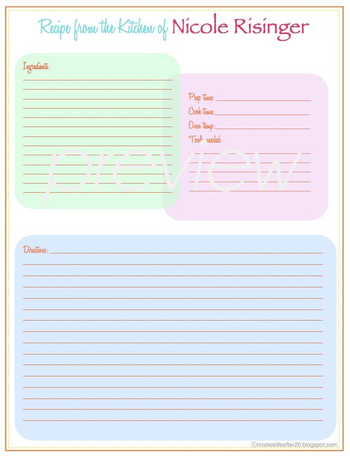 a living sacrifice some friday love recipe binder printable