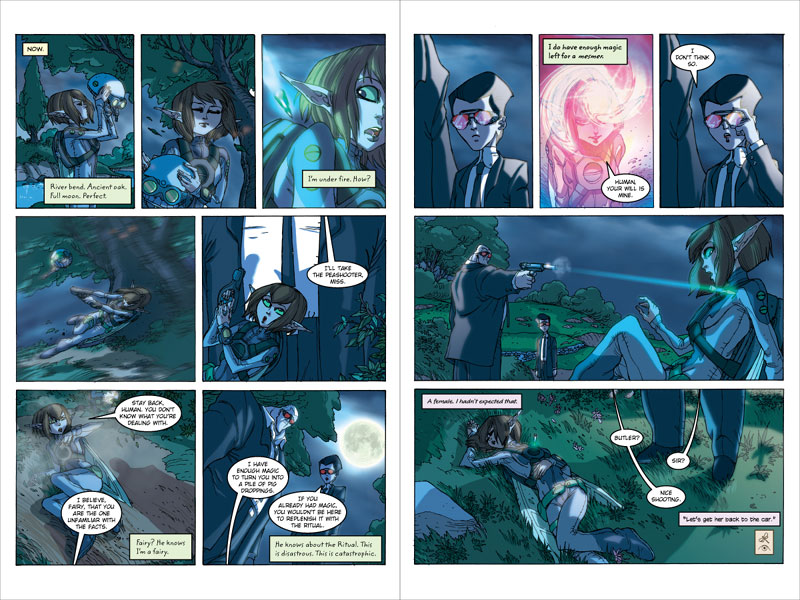 Livro: Artemis Fowl - Graphic Novel - Andrew Donkin