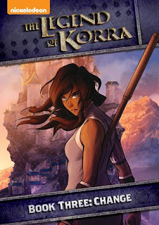La leyenda de Korra Libro 3: Cambio Portada
