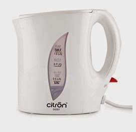 Citron EK001 1 Ltr Electric Kettle for Rs.500 Only with 1 year Warranty @ Flipkart (Limited Period Offer)