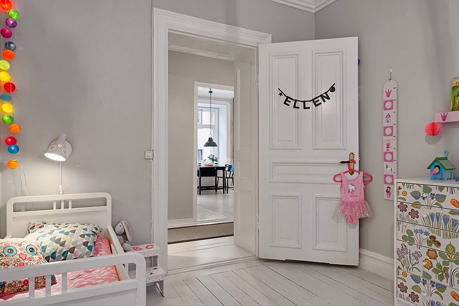 Decoración Fácil: DORMITORIO INFANTIL LOW COST ESTILO NÓRDICO+ DIY