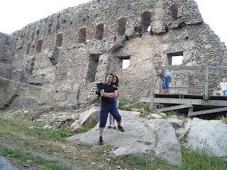 Cetatea Deva: curtea interioara Cetatea Deva: curtea interioara