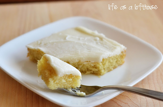 Frosted Banana Sheet Cake Frosted Banana Sheet Cake