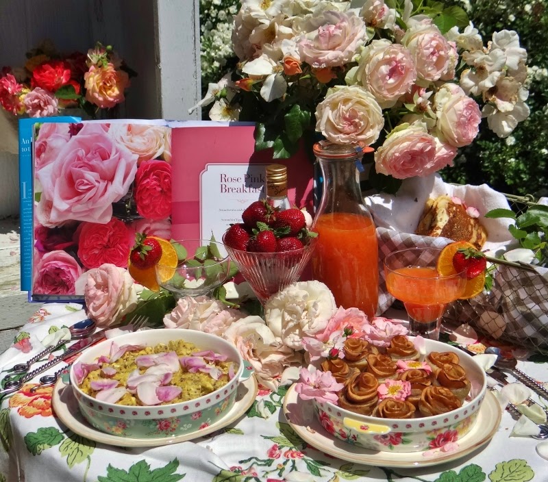 ...a quiet life... rose pink breakfast