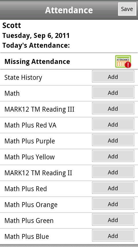 college student attendance