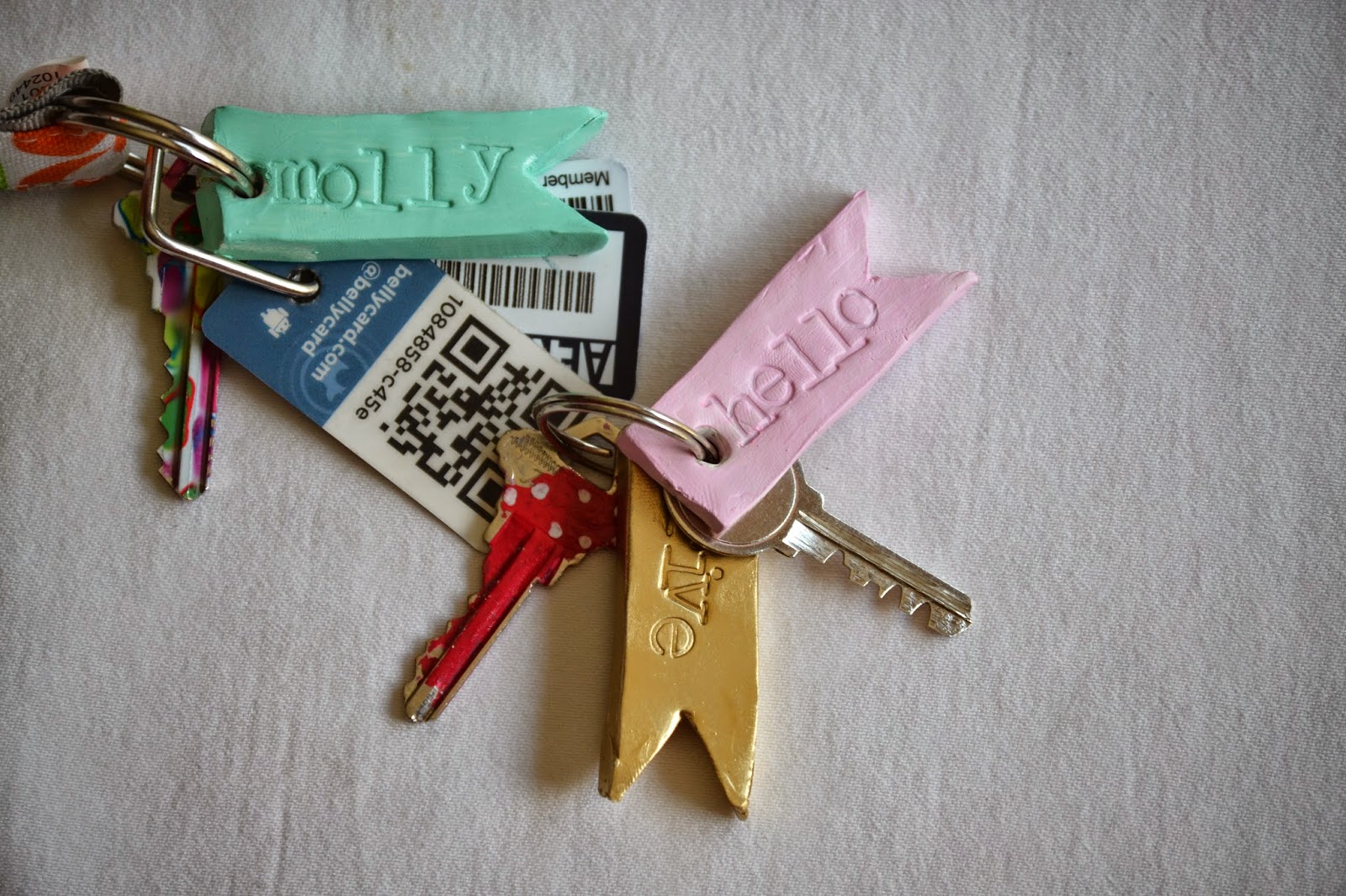 Polymer Clay Keychains THE LOLLY PROJECT