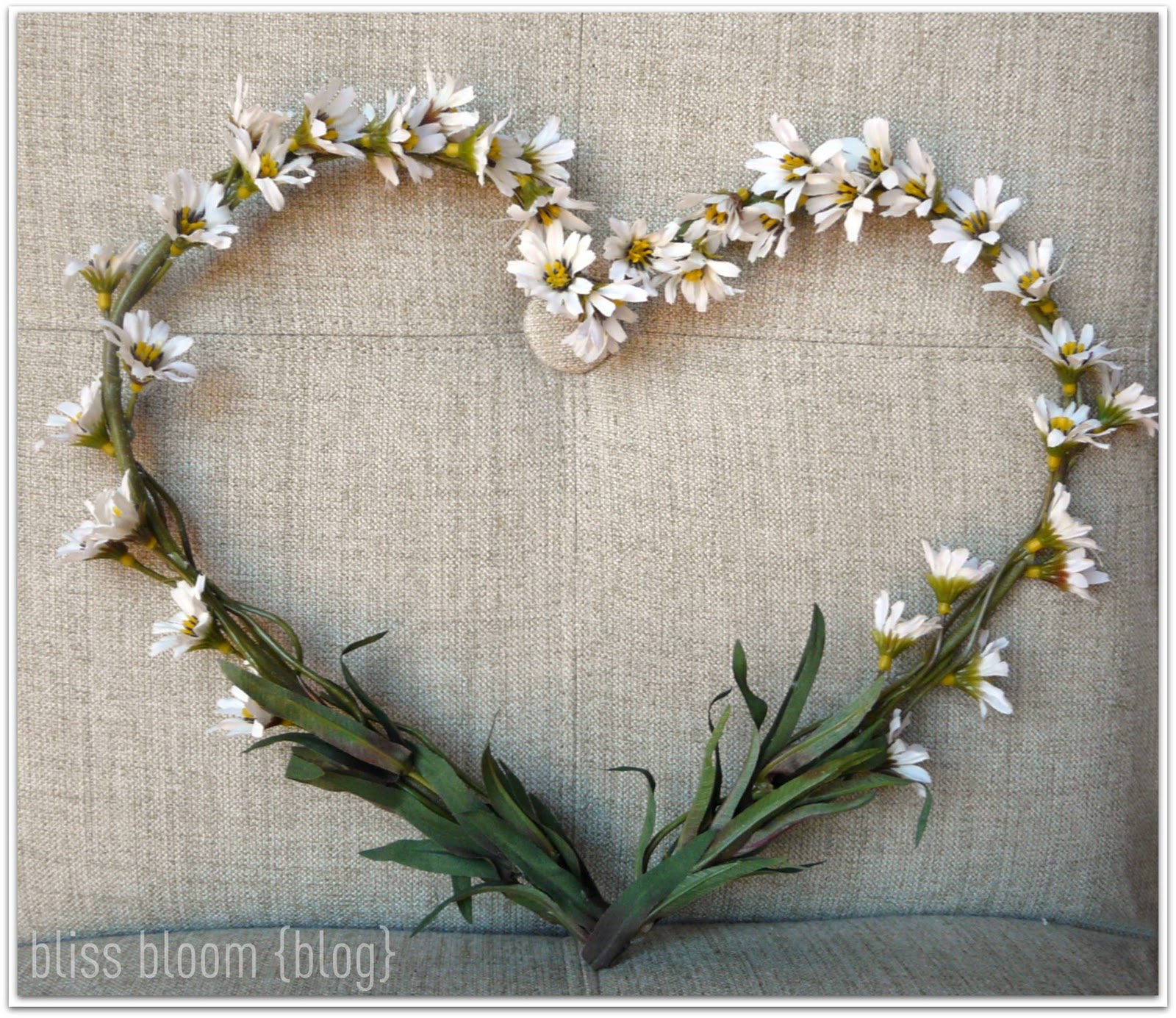[Make] Flower Heart Wreaths