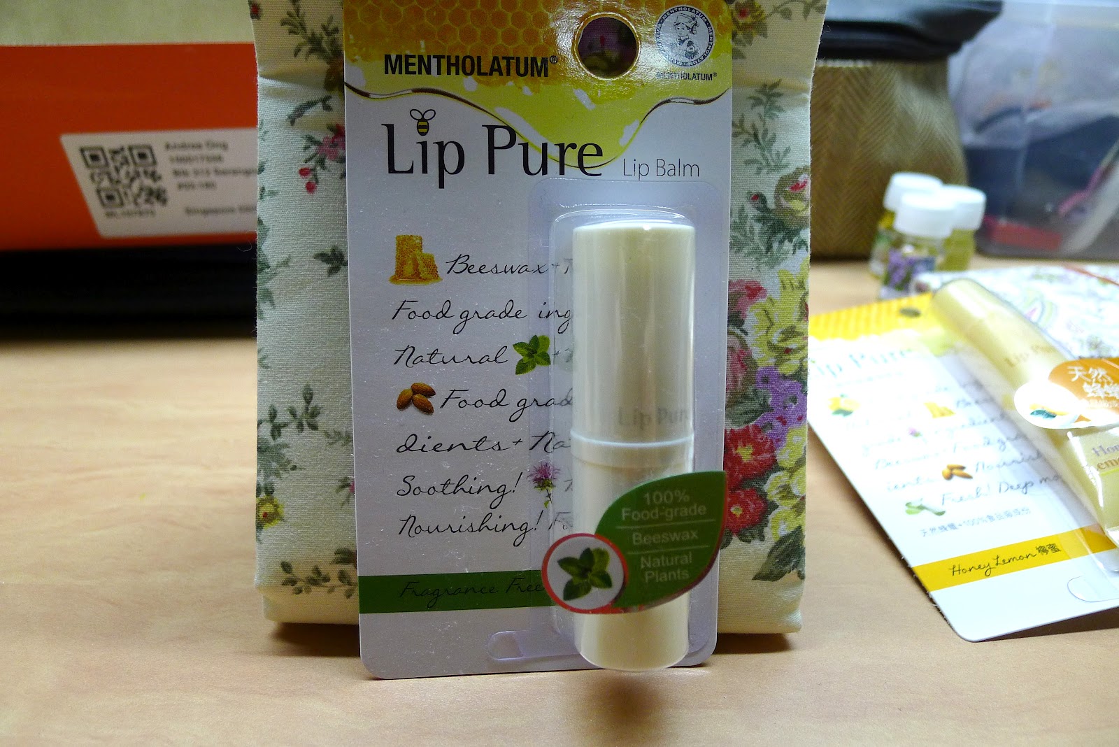 Vanity La Vie [Beauty Review] Mentholatum Lip Pure Lip Balm & Lip Gel