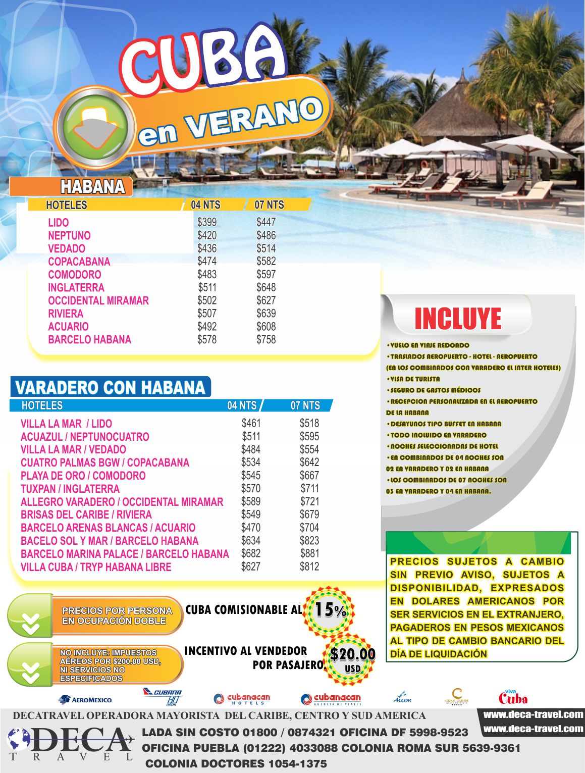VERANO EN CUBA paquetes havana varadero ELITOURS Ofertas de Viajes