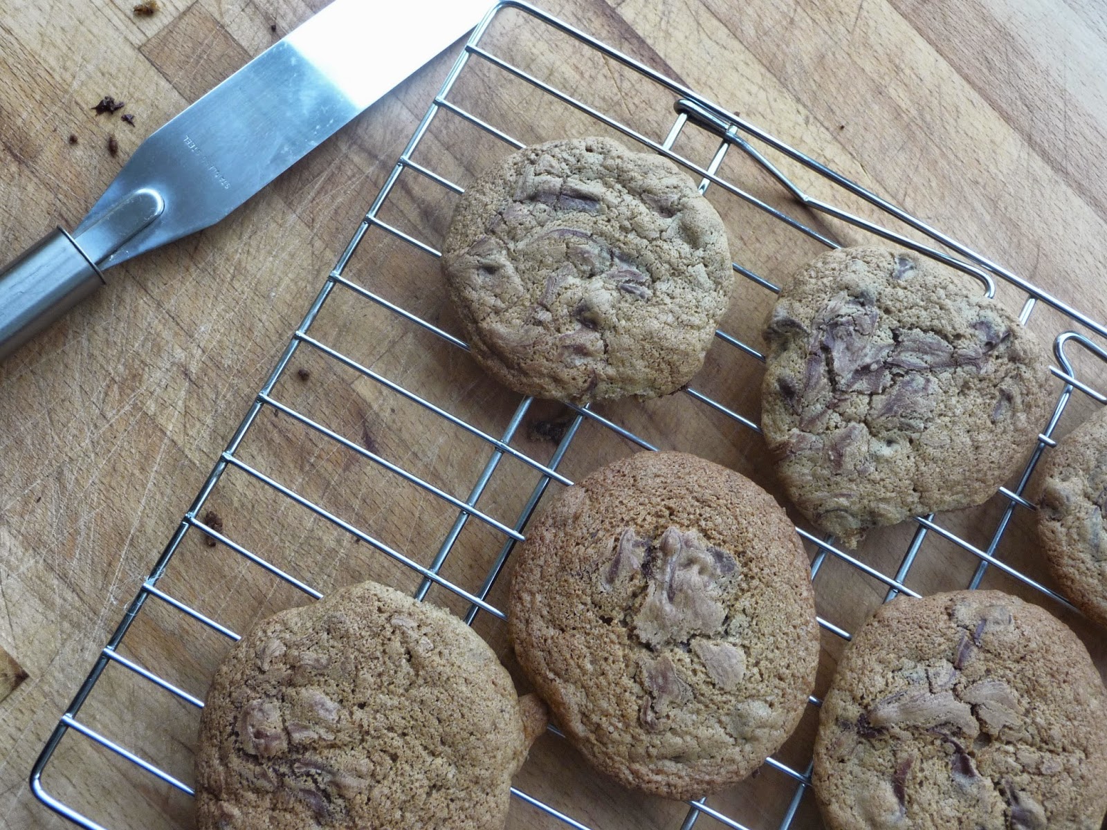 Lancashire Food Caramel Buckwheat choc chip cookies gluten free