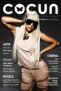 Cocun Trendvisions 4 - Novembre 2012 | TRUE PDF | Mensile | Arte | Design | Moda | Musica | Cinema
Una rivista con matrice italiana arricchita di sguardi internazionali.