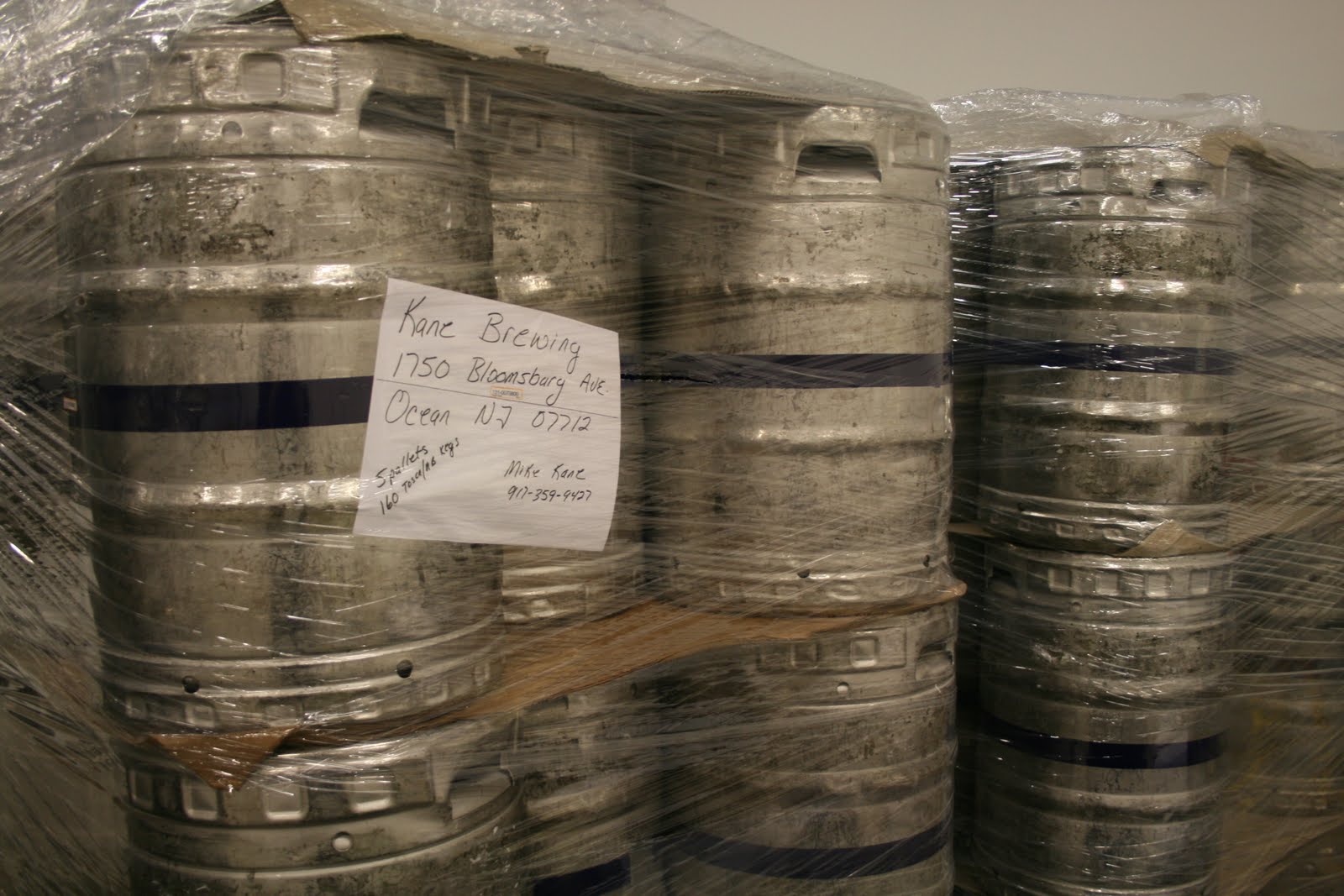 Kane Brewing Company Kegs