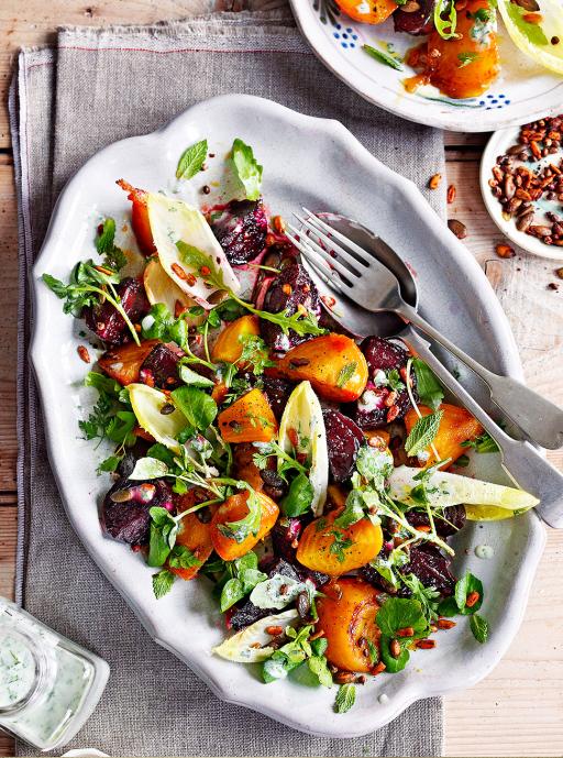 be healthypage Candied beet salad