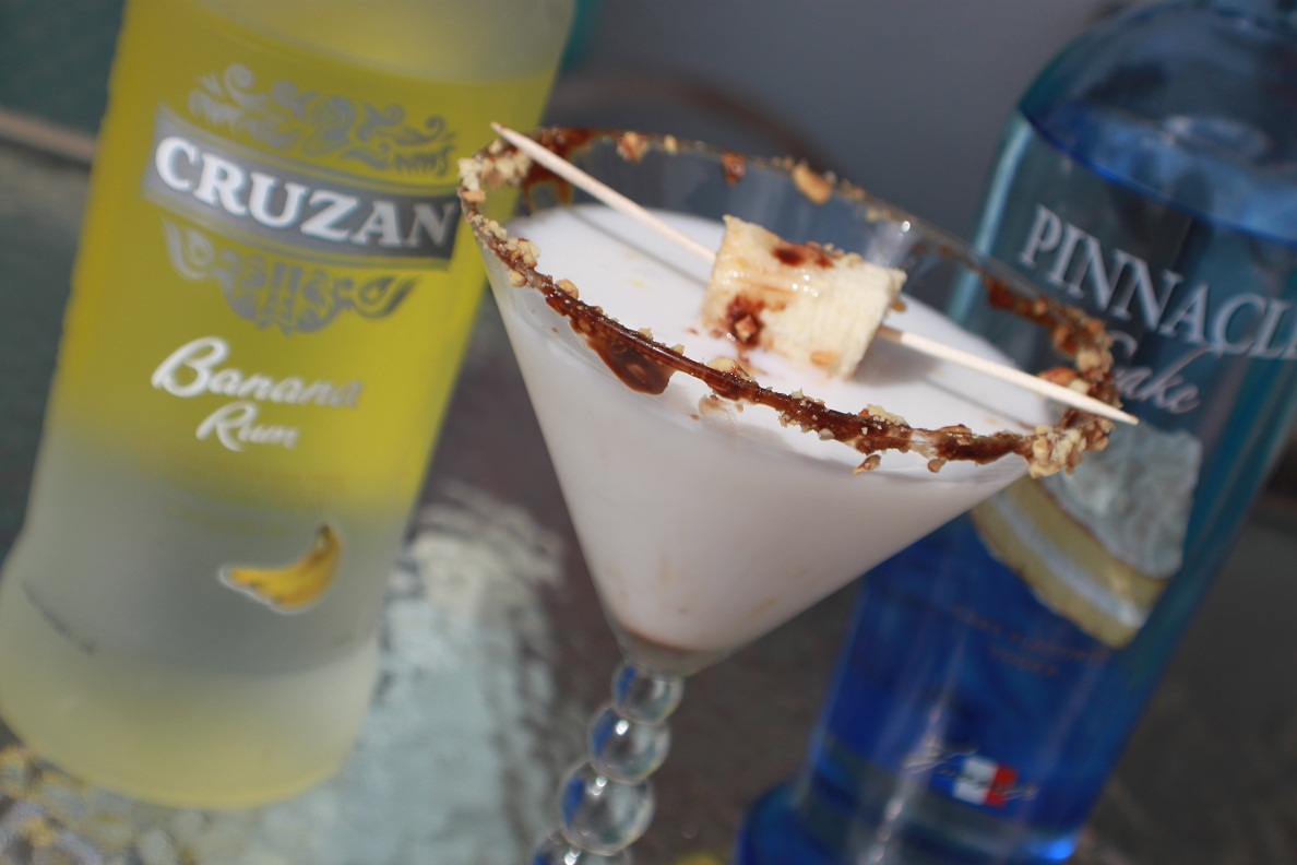 Cake Vodka Banana Chocolate Nut Martini What's Cookin' Italian Style