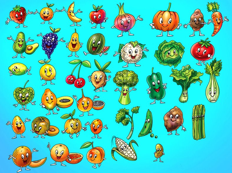 Las Frutas y Las Verduras": Actividad mural. Las Frutas y Las Verduras": Actividad mural.