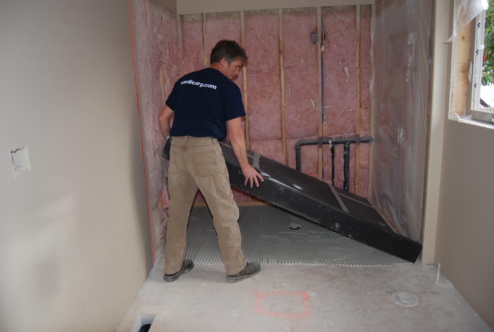 Seattle Glass Block Glass Block Shower Kits Install in 4 Easy Steps!