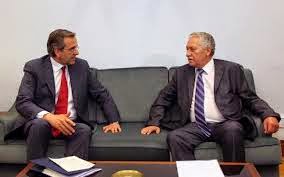 Κυβέρνηση μέχρι και αύριο.! samaras koubelis