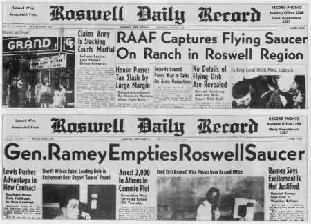  Battle of Los Angeles to Area 51, from Roswell New Mexico to 