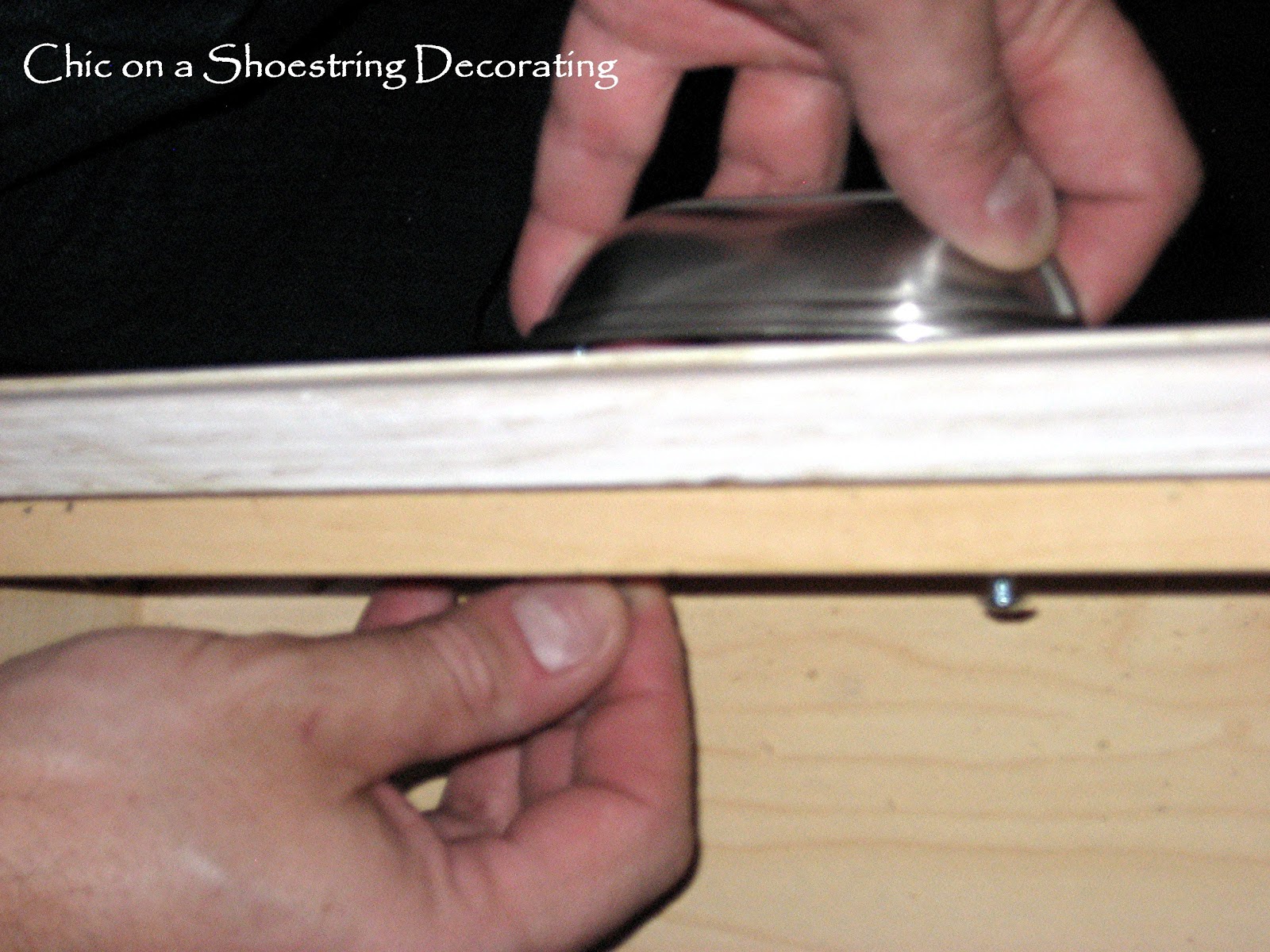 Kitchen cabinet handles and pulls Kitchen Cabinets with Cup Pulls