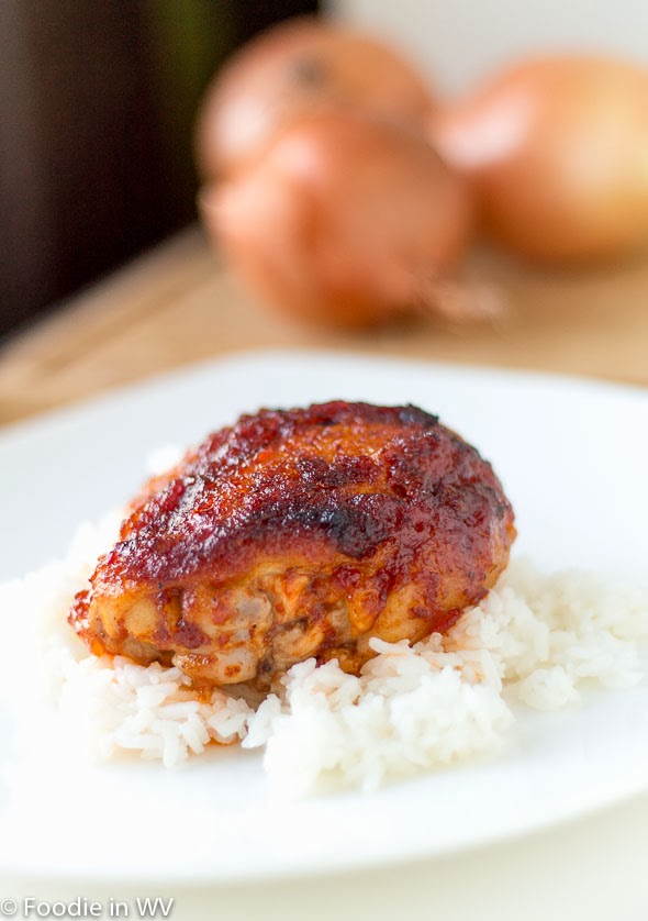 Oven Roasted Barbecued Chicken