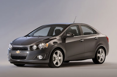 2012 Chevrolet Sonic in grey color