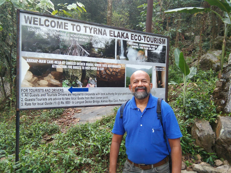 Sunday(18/3/2018) :-The Eternal nomad trekker  on "DISCOVERY TRAVEL " in North East of India.