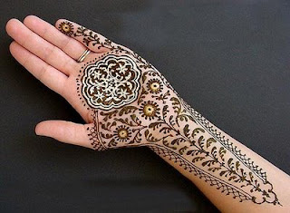 designer henna designs for palm