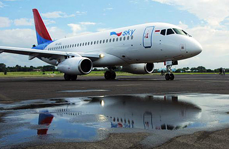 judul Sky Aviation SSJ-100