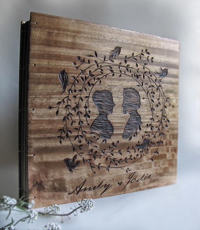 A handmade cottage Our handmade wedding album by Lacuna work