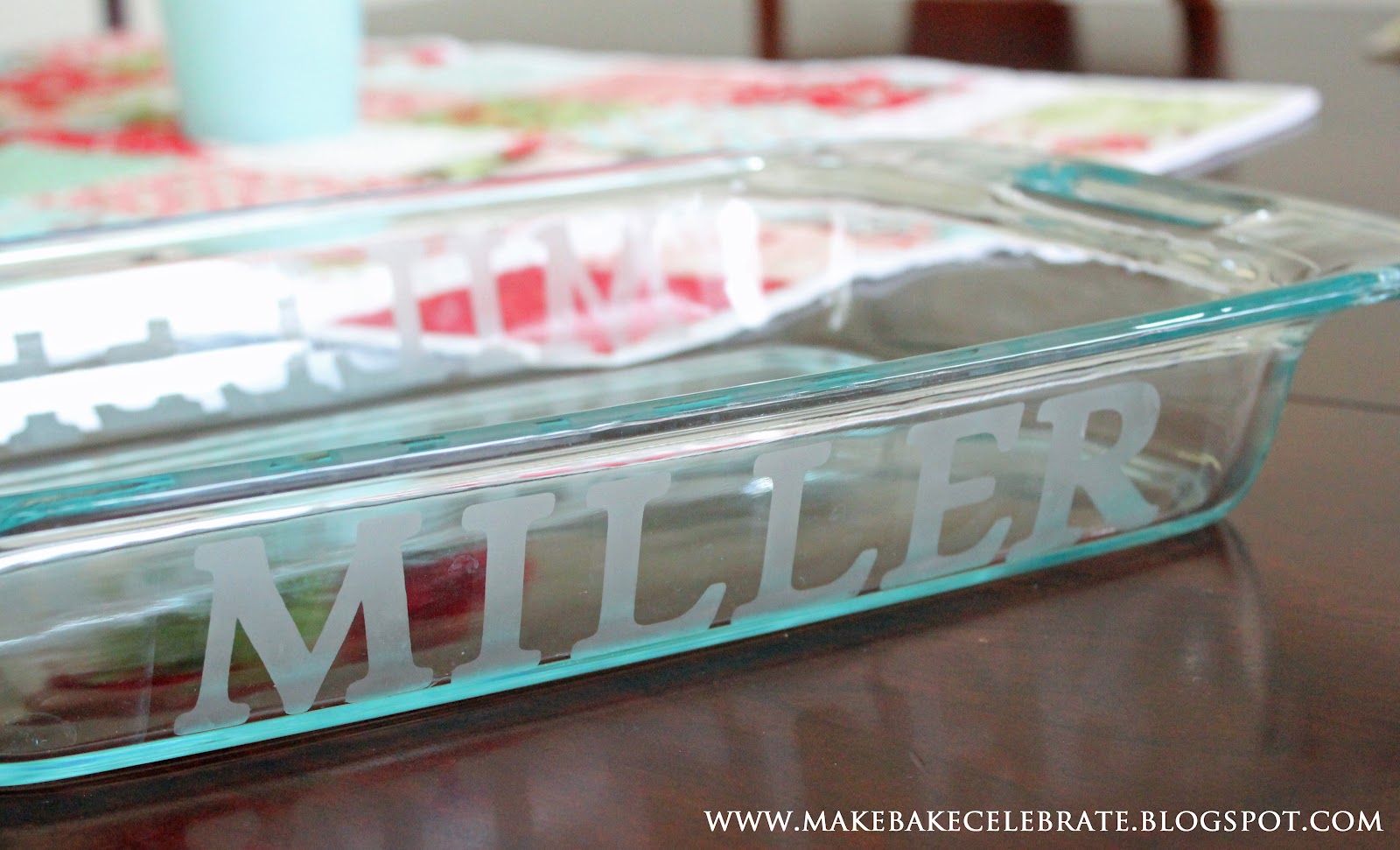 MBC: {How to make} - Personalized baking pans