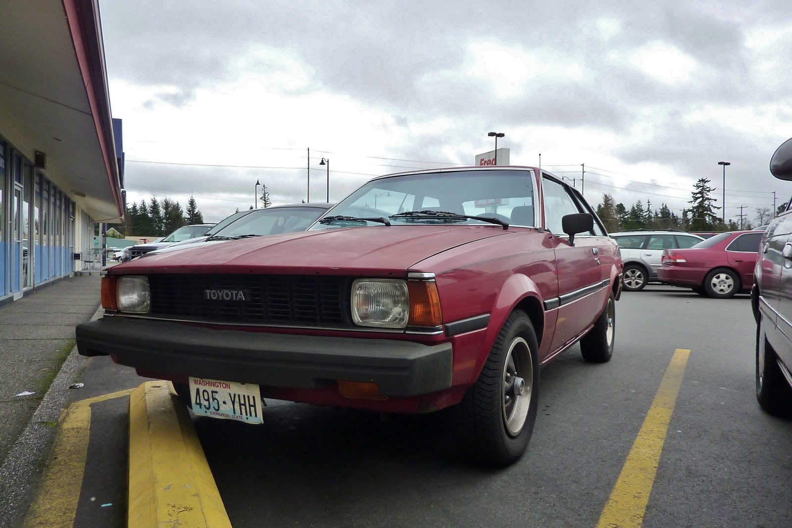 Seattle S Parked Cars 1981 Toyota Corolla Liftback