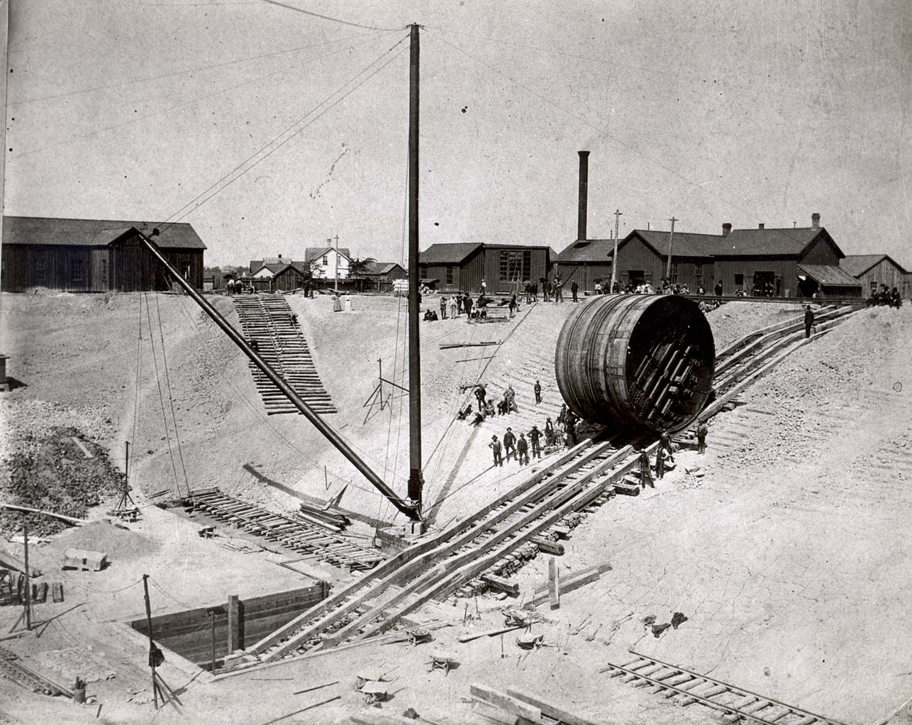 Constructing the St. Clair Tunnel