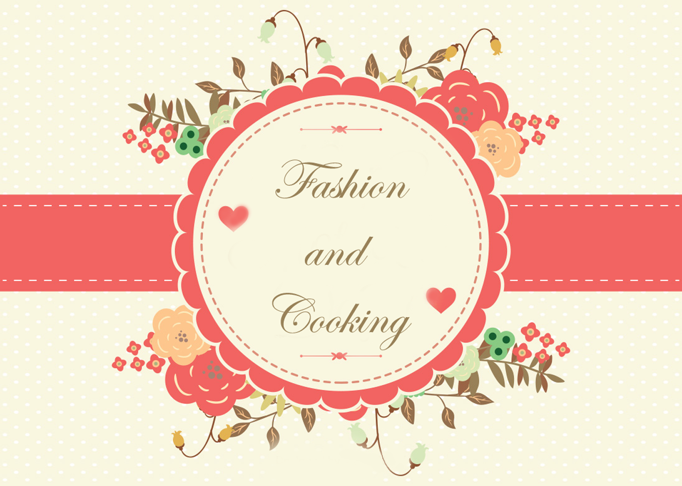 Fashion and cooking  