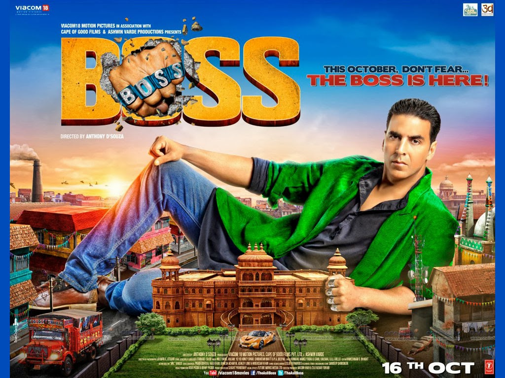 Boss Movie Big Poster, Boss Movie New Big Poster, Boss Movie Big ...
