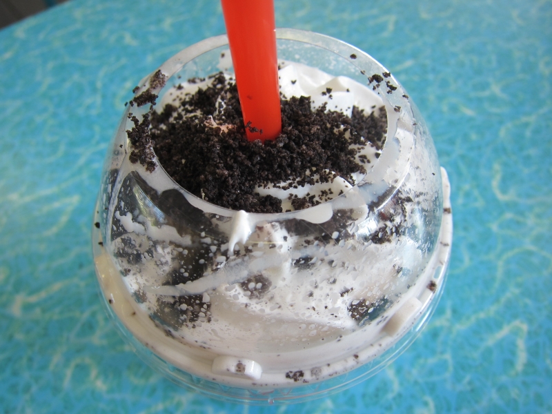 Review Burger King Oreo Shake Brand Eating