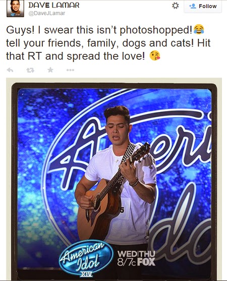 Ex Contestant of The Voice of the Philippines Season 1 Dave Jonathan Lamar Auditioned in American Idol Ex Contestant of The Voice of the Philippines Season 1 Dave Jonathan Lamar Auditioned in American Idol