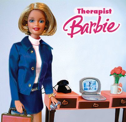 Fictional Characters Anonymous: First Session Today! (Experimental Joke RP) Therapist+barbie