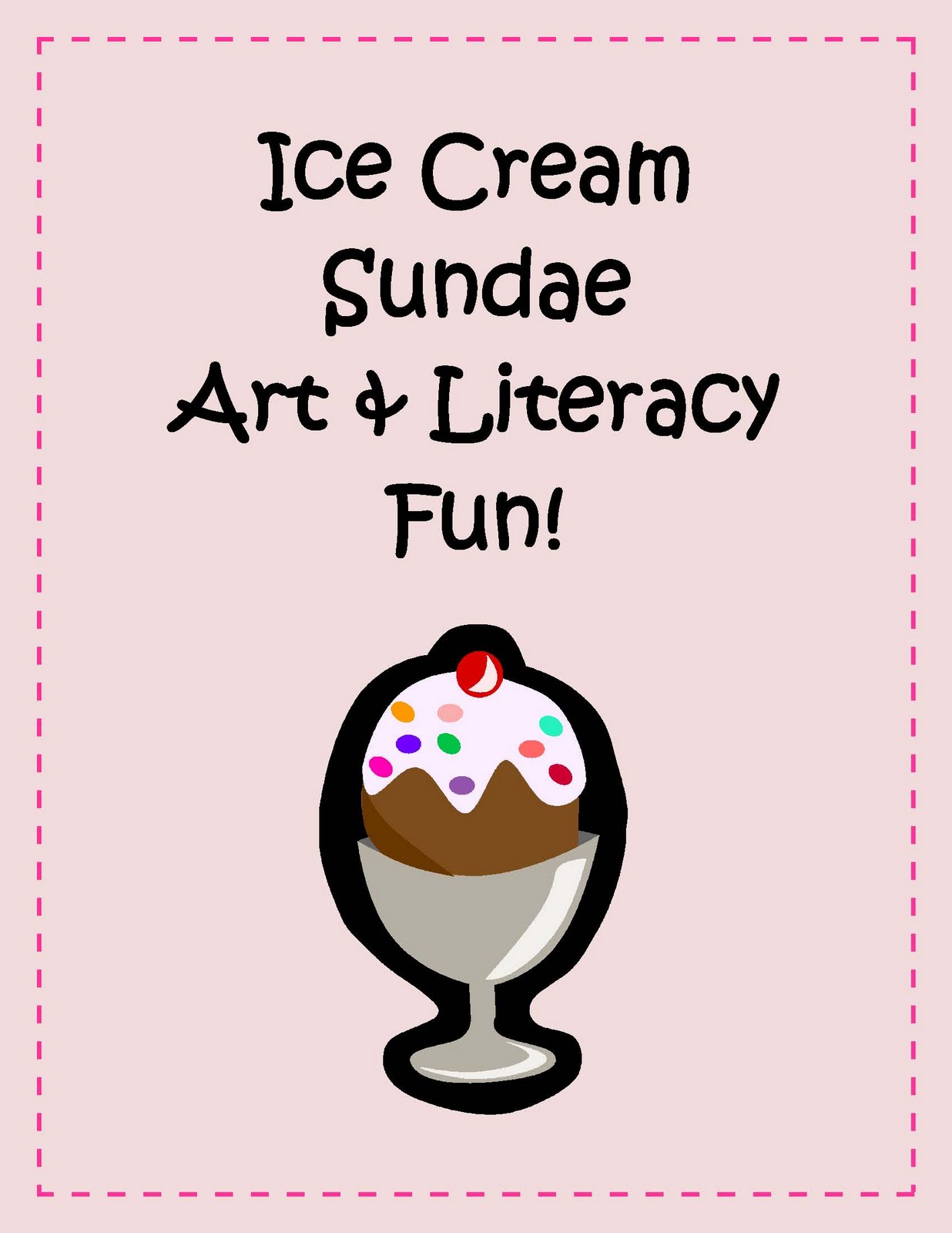 Engaging Lessons And Activities Ice Cream Art and Literacy Activity!